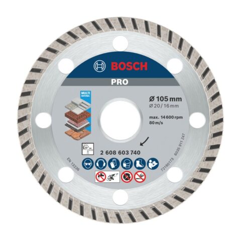 Bosch Batu Gerinda Potong Intan PRO Multi Material 105 x 20/16 mm
