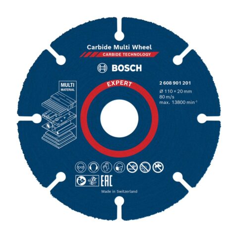 Bosch Batu Gerinda Potong Karbida EXPERT Multi Material 110 x 20 mm