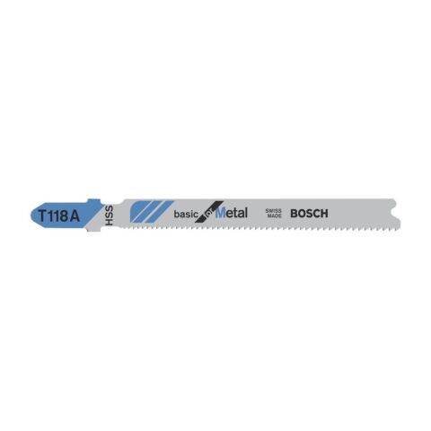 Bosch Bilah jigsaw - Basic for Metal – Jigsaw blade T 118 A