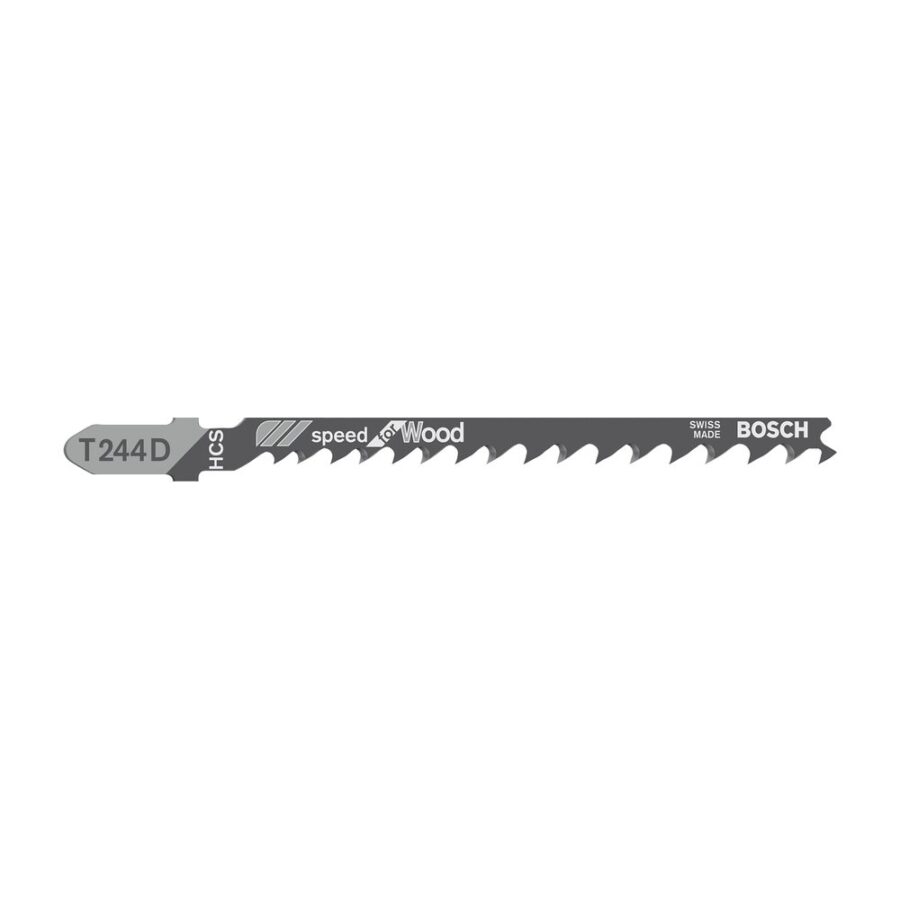 Bosch Bilah jigsaw - Clean for Wood – Jigsaw blade T 244 D