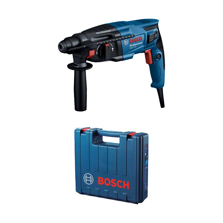 Bosch GBH 220 Mesin Bor Beton Rotary Hammer 720W SDS Plus Original