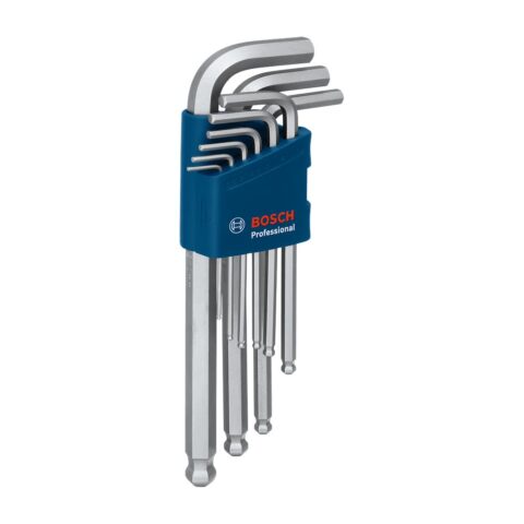 Bosch Kunci L Torx – Allen Key Hex, 9 pcs