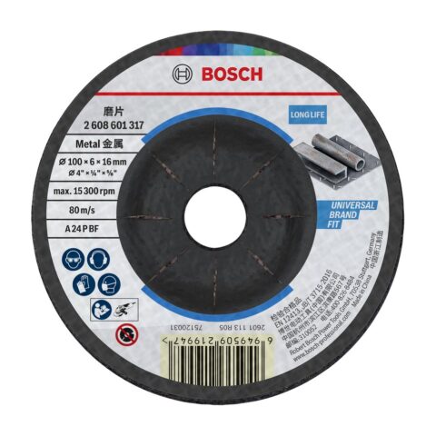 Bosch Mata Gerinda Potong Berpengikat Logam 100 x 6 x 16 mm