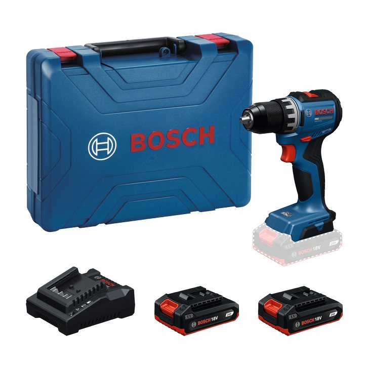 Bosch Professional GSR 18V-52 Bor Obeng Baterai 18V Original