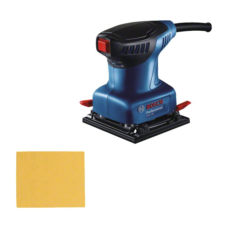 Bosch Professional GSS 140 Mesin Amplas Orbital 220W Original