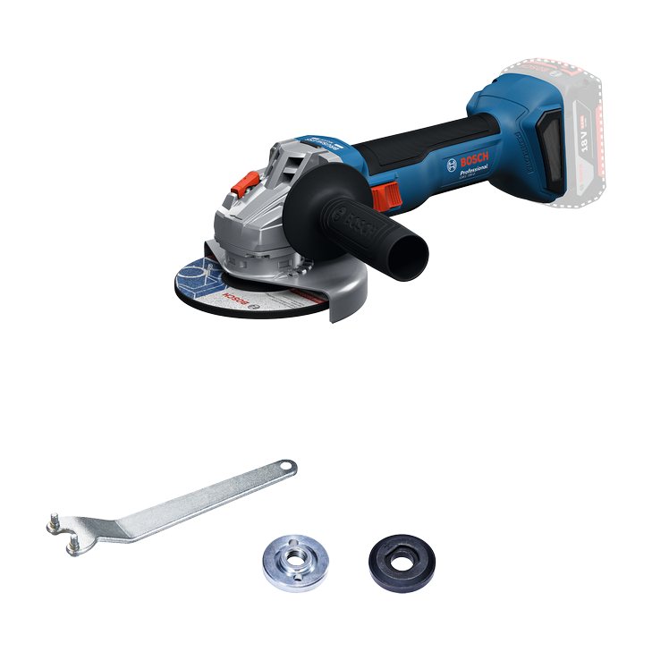 Bosch Professional GWS 18V-8 Mesin Gerinda Baterai Cordless 100mm Unit Only Original