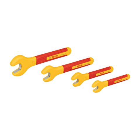 Bosch Set Kunci Pas Insulasi – VDE Spanner Set, 4 pcs