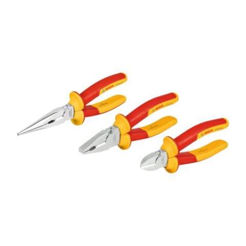 Bosch Set Tang – VDE Pliers Set, 3 pcs