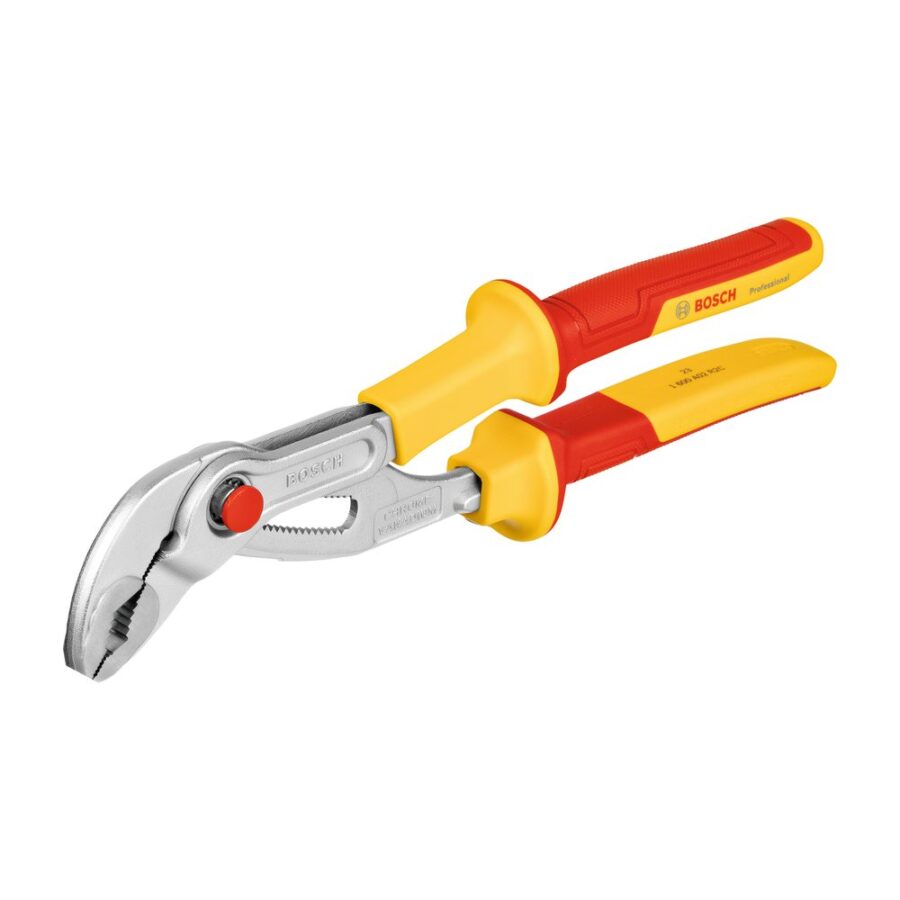 Bosch Tang Adjustable Insulasi – VDE Waterpump Pliers, 250 mm