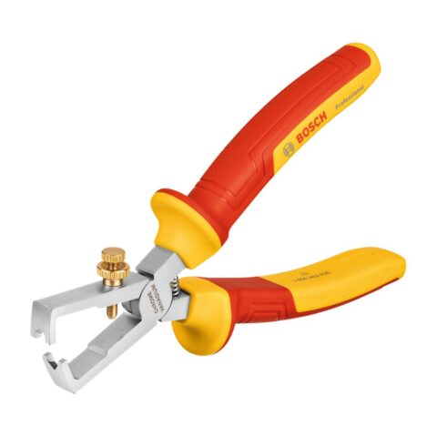 Bosch Tang Pengupas Kabel Insulasi – VDE Universal Wire Stripper, 160 mm